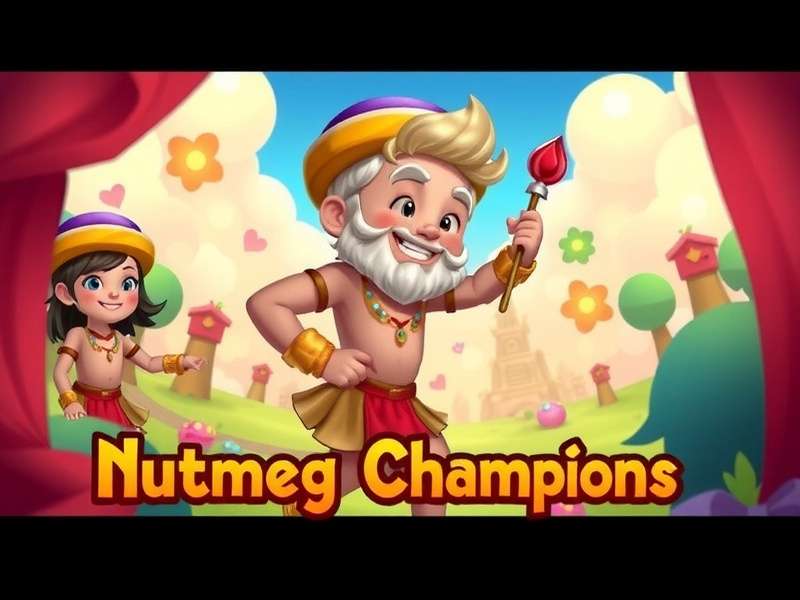 Nutmeg Champions - Holi Festival Celebrations Nutmeg Champions Holi event with colorful game world and characters